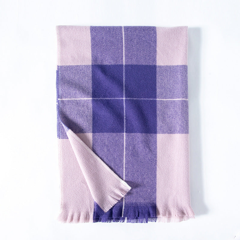 Winter Cashmere Thick Warm Scarf