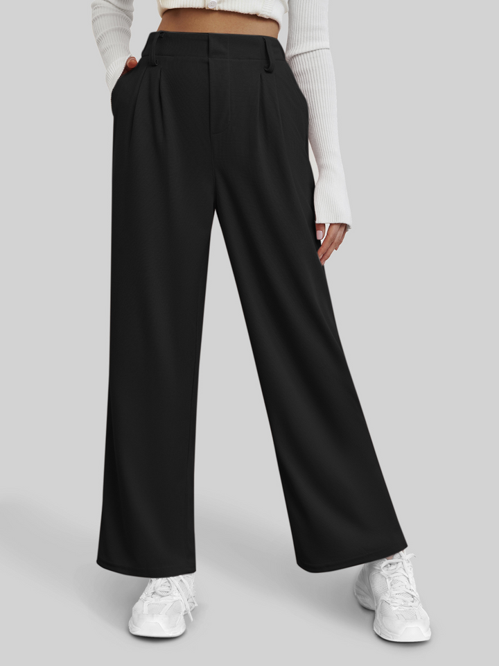 Women's Wide-Leg Cropped Pants