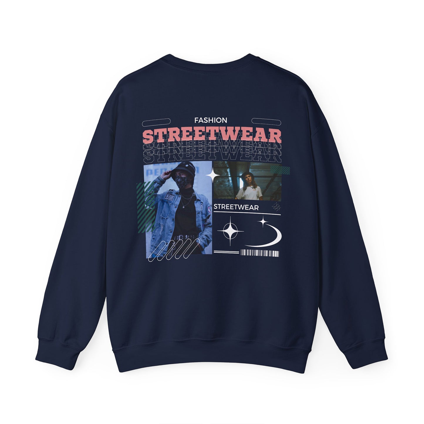 Streetwear Crewneck Sweatshirt for Men
