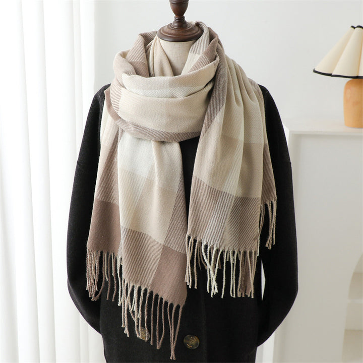 Warm Artificial Cashmere Scarf