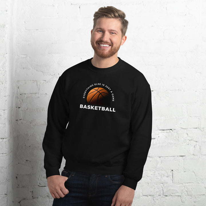 Sporty Basketball Men's Cotton Sweatshirt