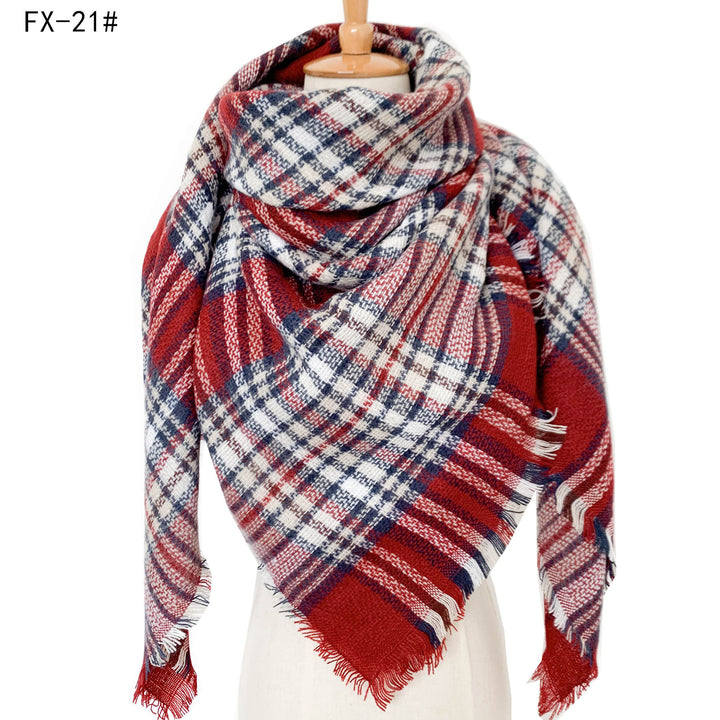 21 White Jujube Red Plaid