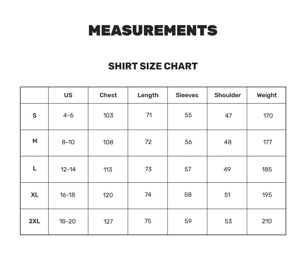 Size Guide