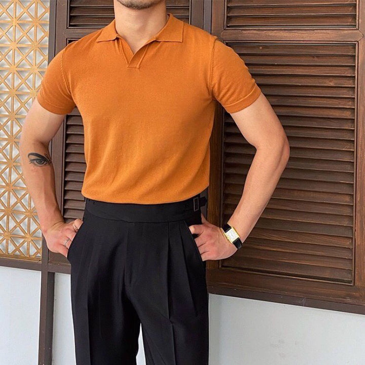 Men's Knitted Polo