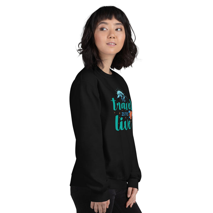 Travel Story Women's Cotton Sweatshirt