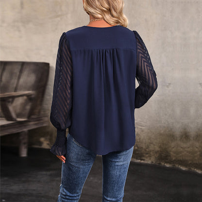 v-neck-shirt-with-outerwear-top-long-sleeve