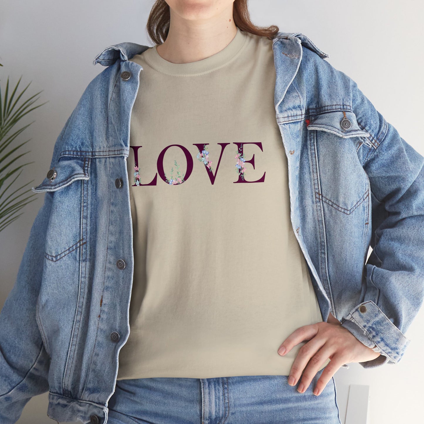 Casual Love Printed Women's T-shirt