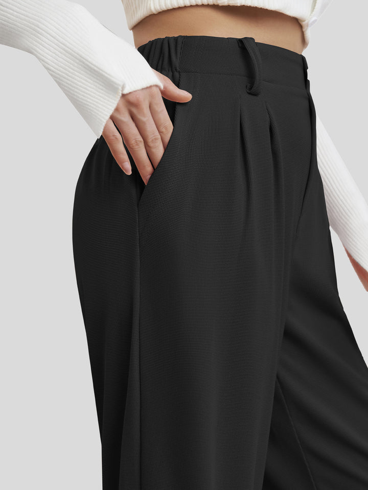 Women's Wide-Leg Cropped Pants