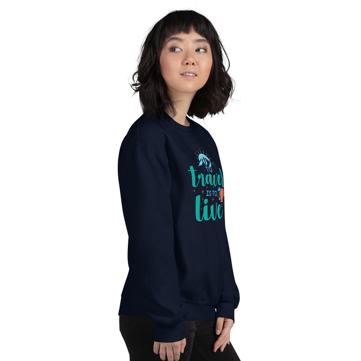 Travel Story Women's Cotton Sweatshirt