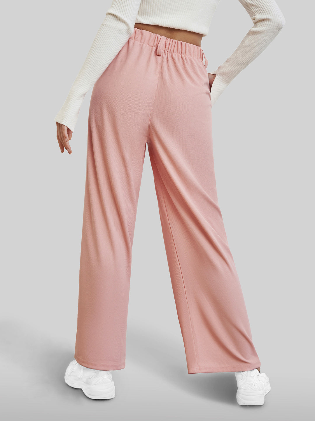 Women's Wide-Leg Cropped Pants