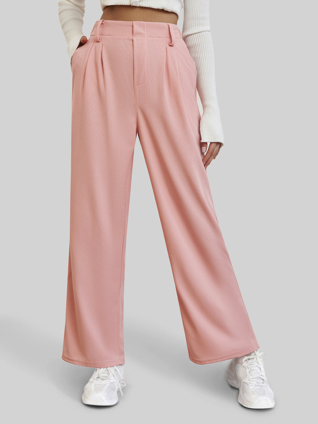 Women's Wide-Leg Cropped Pants