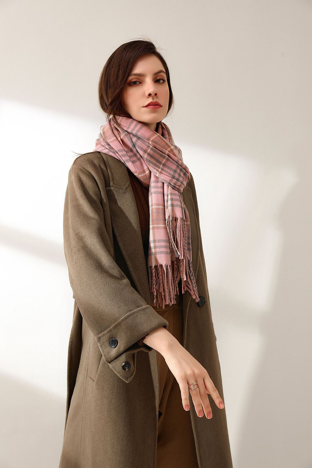 Classic Cashmere Scarf Women