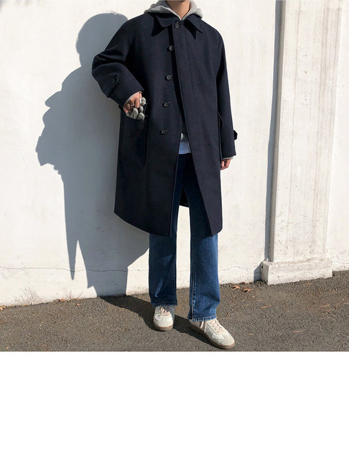 Trench Coat Woolen Cloth