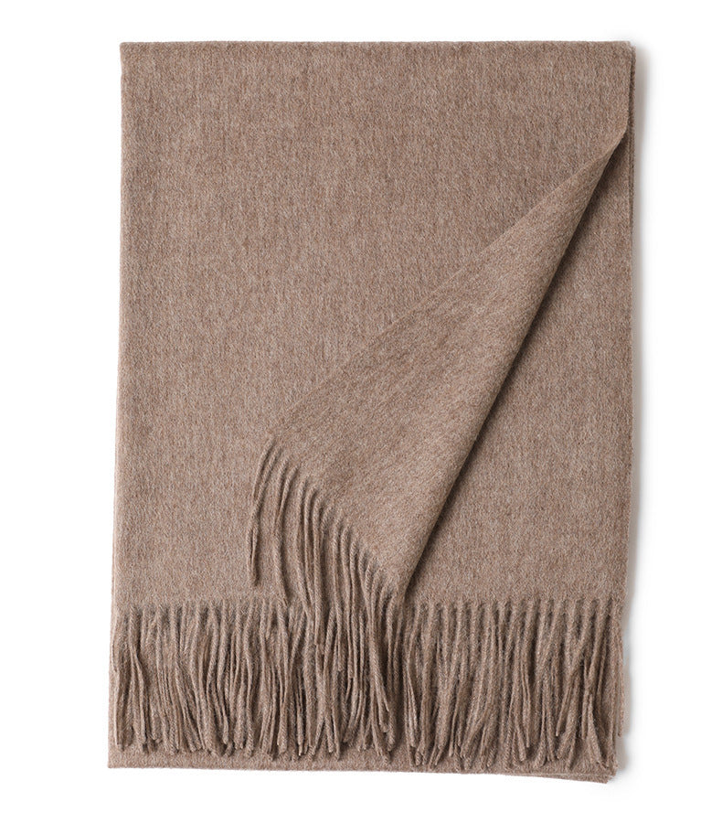 Wool Long Beard Warm Scarf