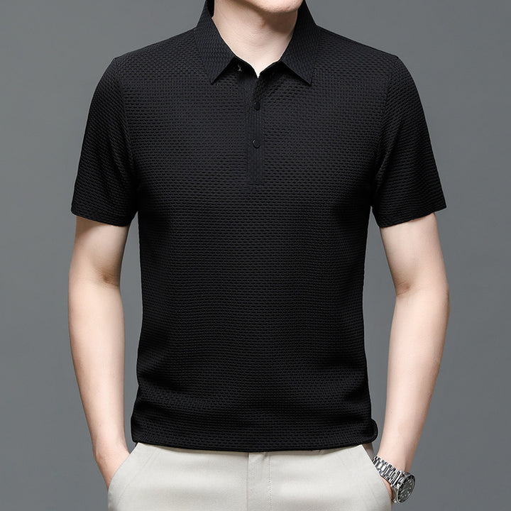 Seersucker Polo Shirt