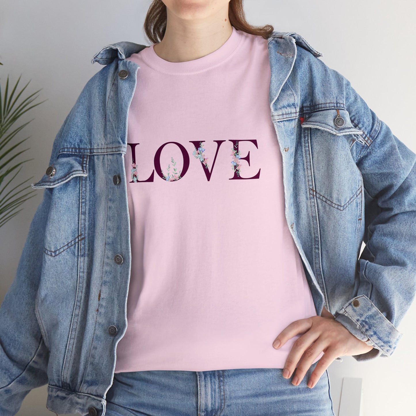Casual Love Printed Women's T-shirt