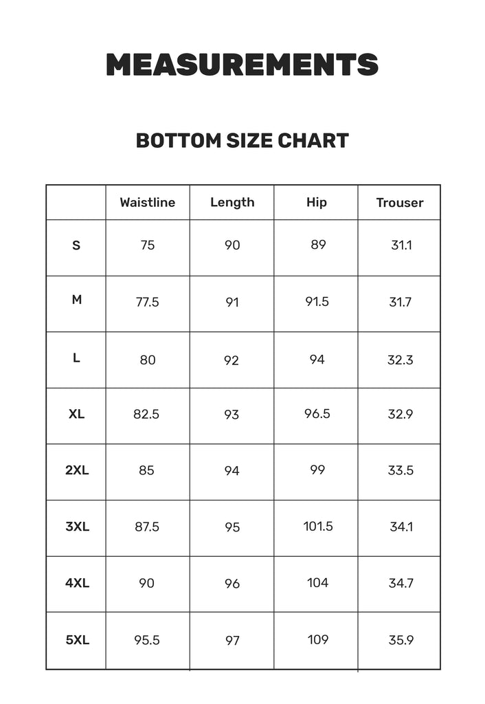 Size Guide