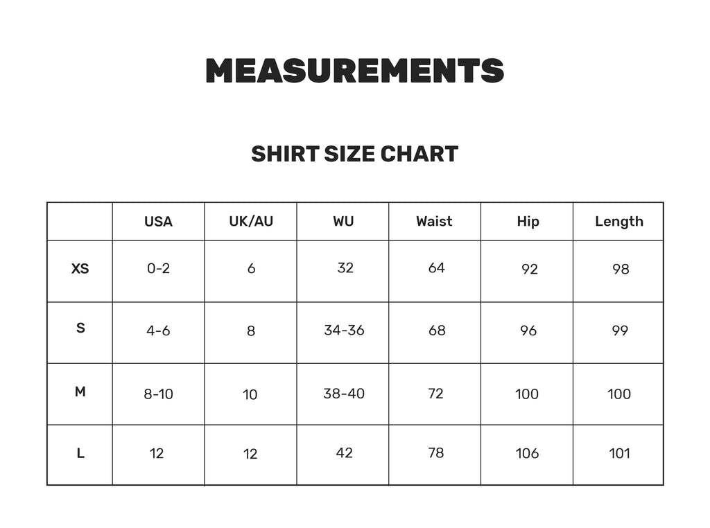 Size Guide