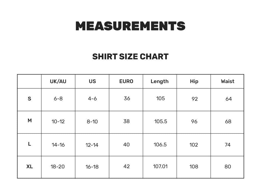 Size Guide