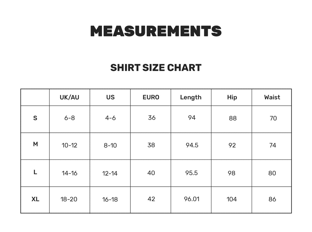 Size Guide