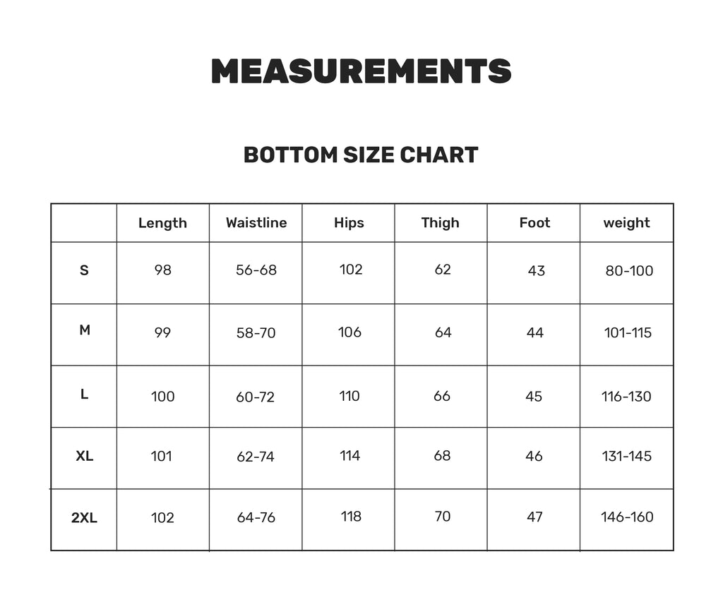 Size Guide