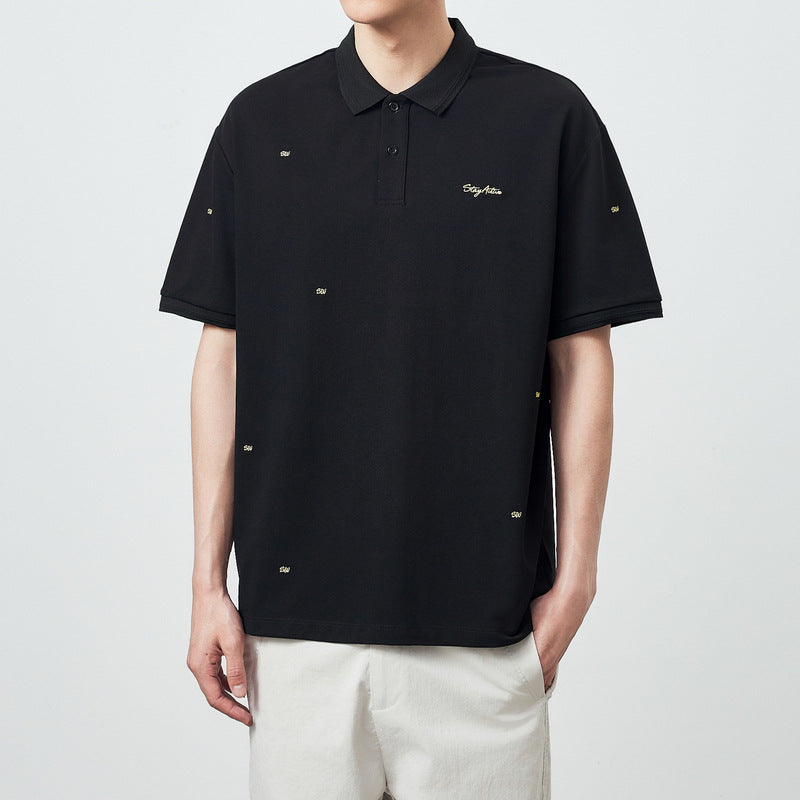 Casual Embroidered Polo