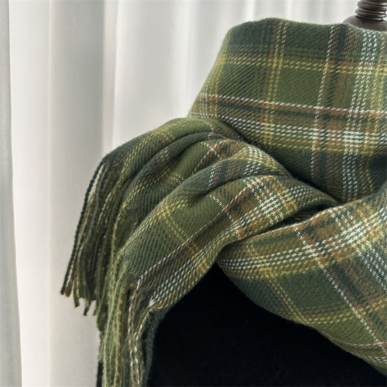 Fashion Plaid Scarf