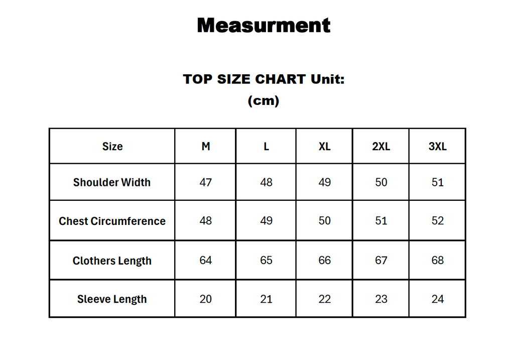 Size Guide