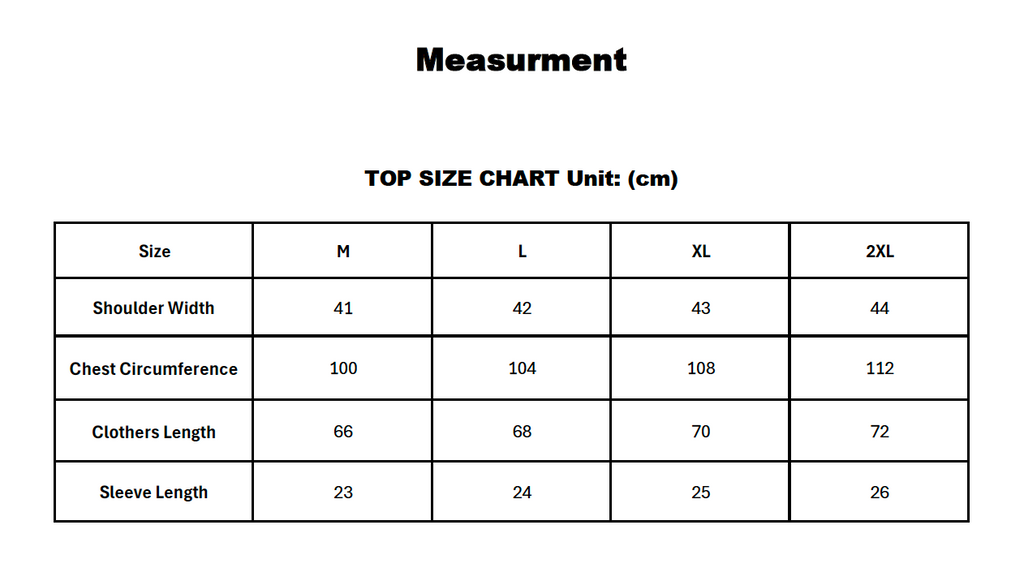 Size Guide