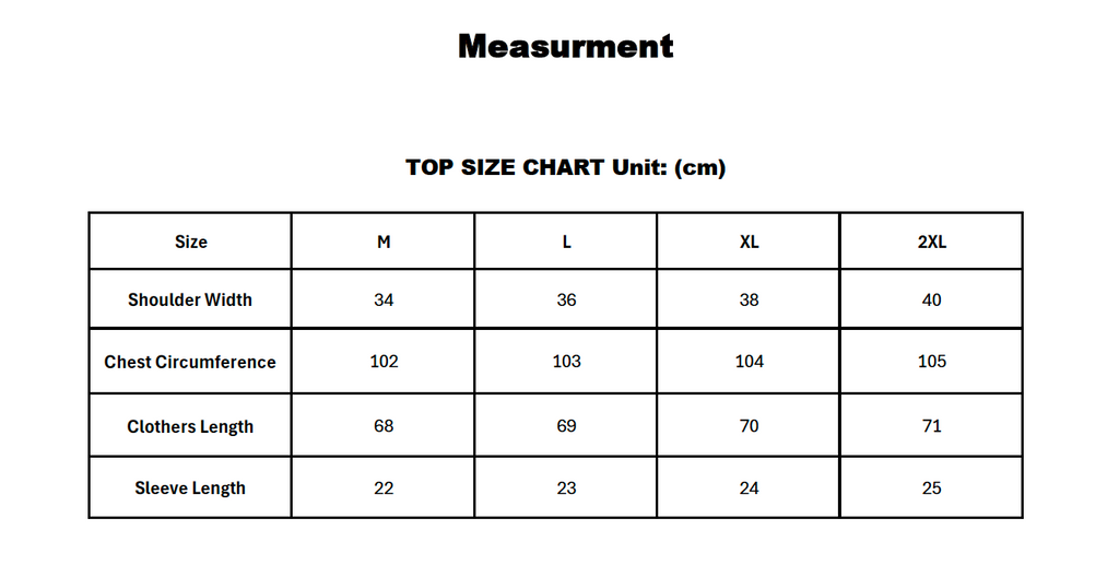 Size Guide