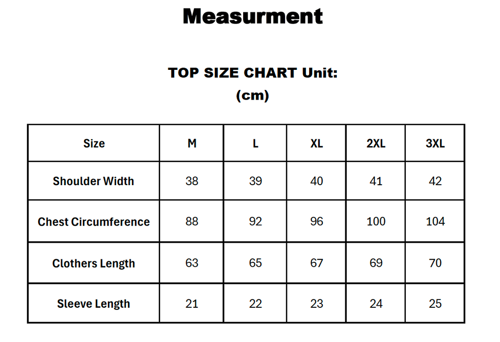 Size Guide