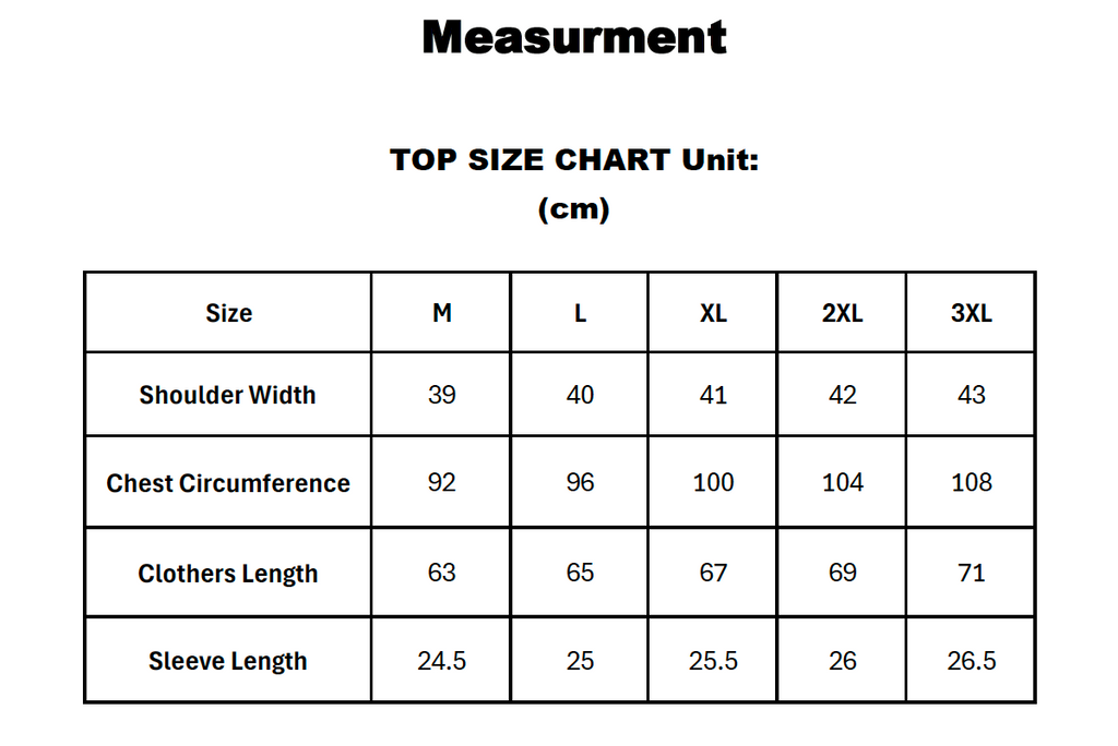 Size Guide