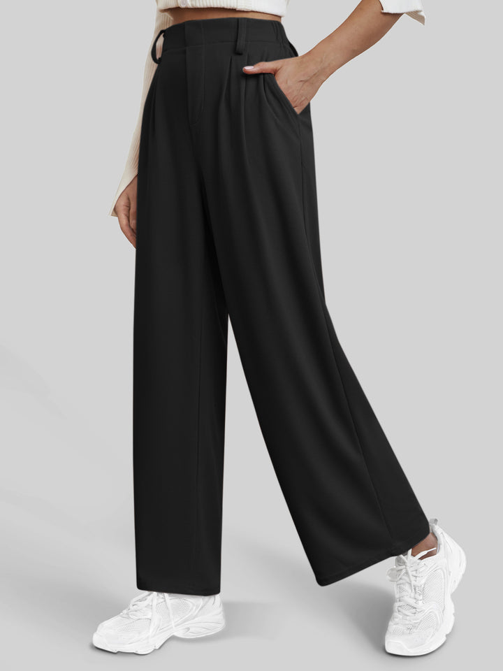 Women's Wide-Leg Cropped Pants