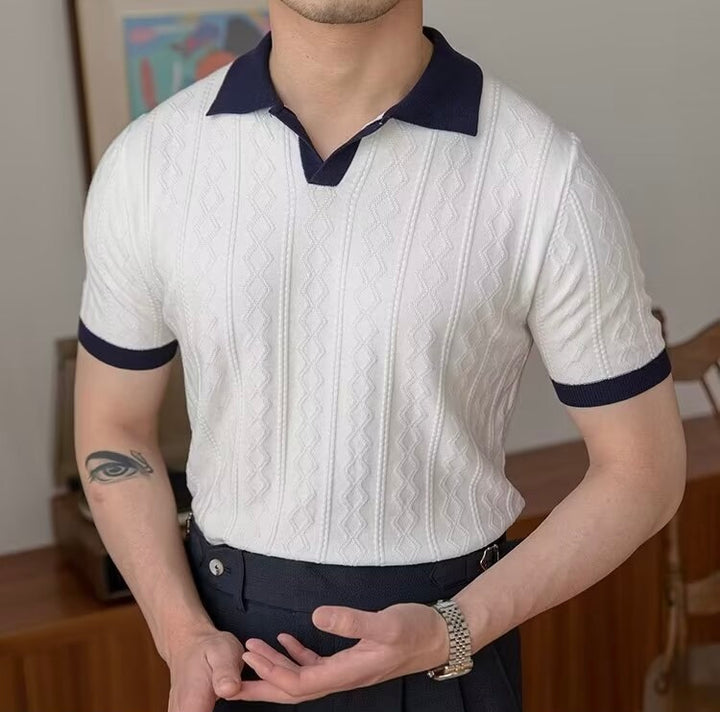 Summer Breathable Men's Polo Shirt