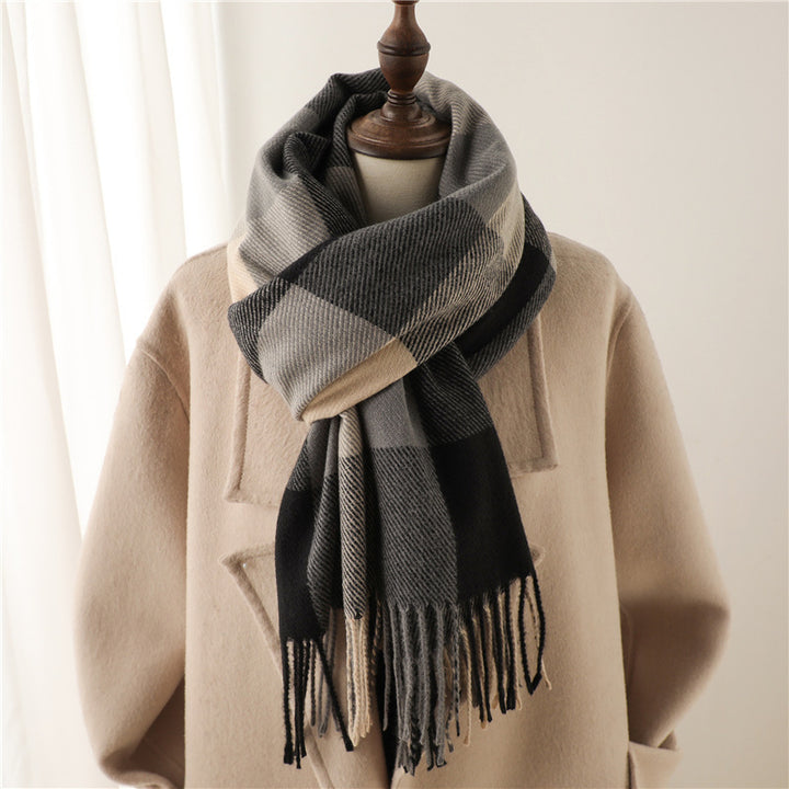 Warm Artificial Cashmere Scarf