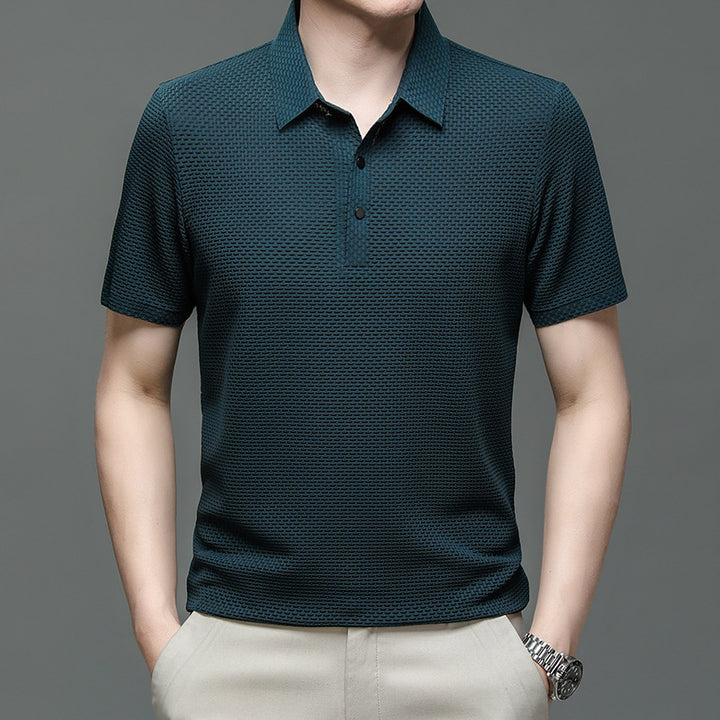 Seersucker Polo Shirt