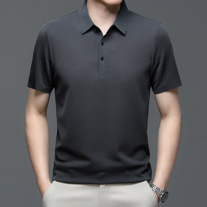 Seersucker Polo Shirt