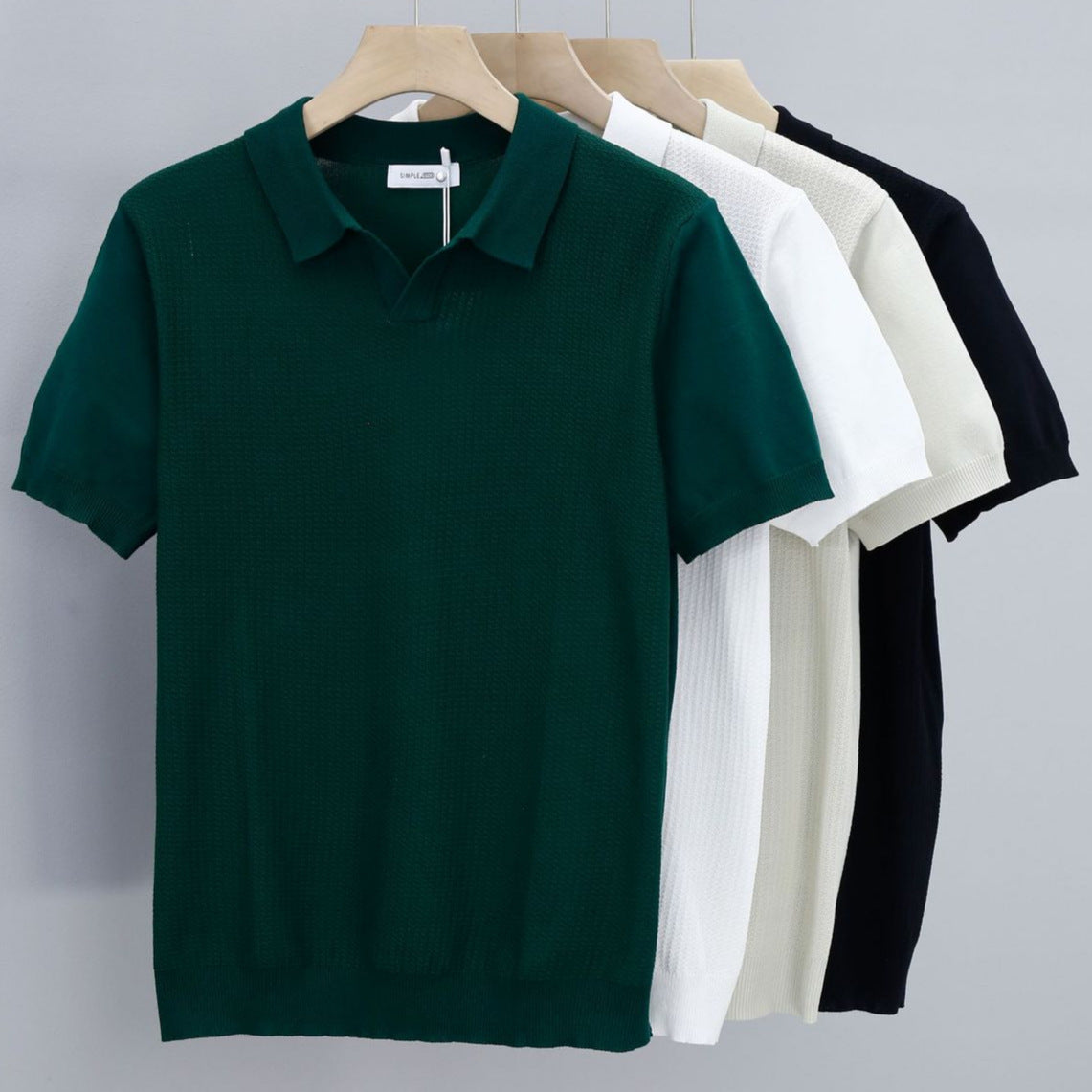 Trendy Knitted Polo